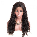 Shade: Deep Curly Lace Front Wig
