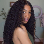 Shade: Deep Curly Lace Front Wig